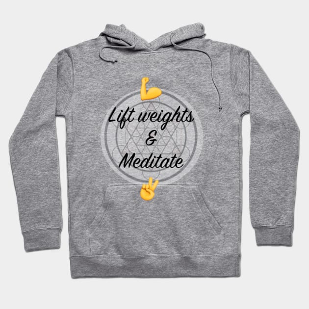 BYL LIFT & MEDITATE Hoodie by BeyondLimitation